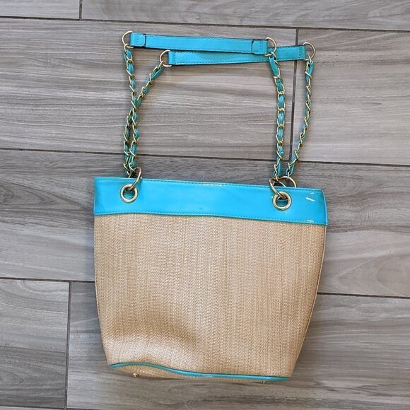 Magid Pineapple Straw Shoulder Bag - Picture 2 of 8